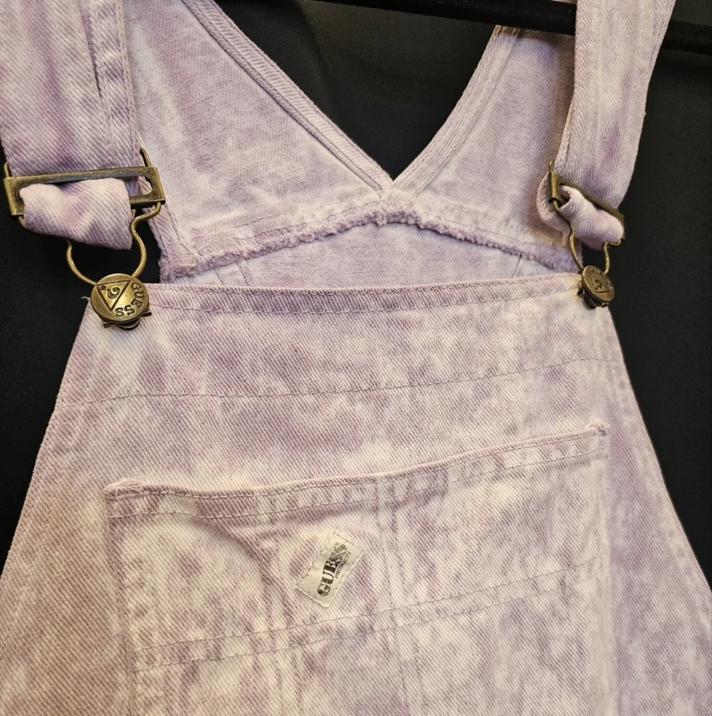 Purple, Demin, Midi, Dress, 90s, 2000s, vintage, retro, y2k, School, Overalls
